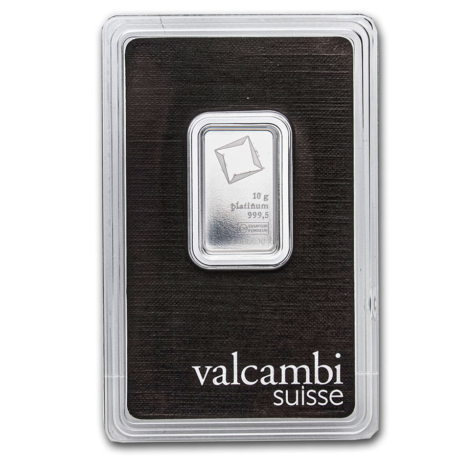 10 gram Platinum Bar - Valcambi (In Assay) | eBay